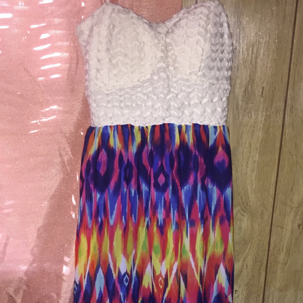 Colorful maxi dress